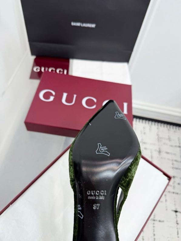 Босоножки Horsebit на каблуке с острым носком фото 6