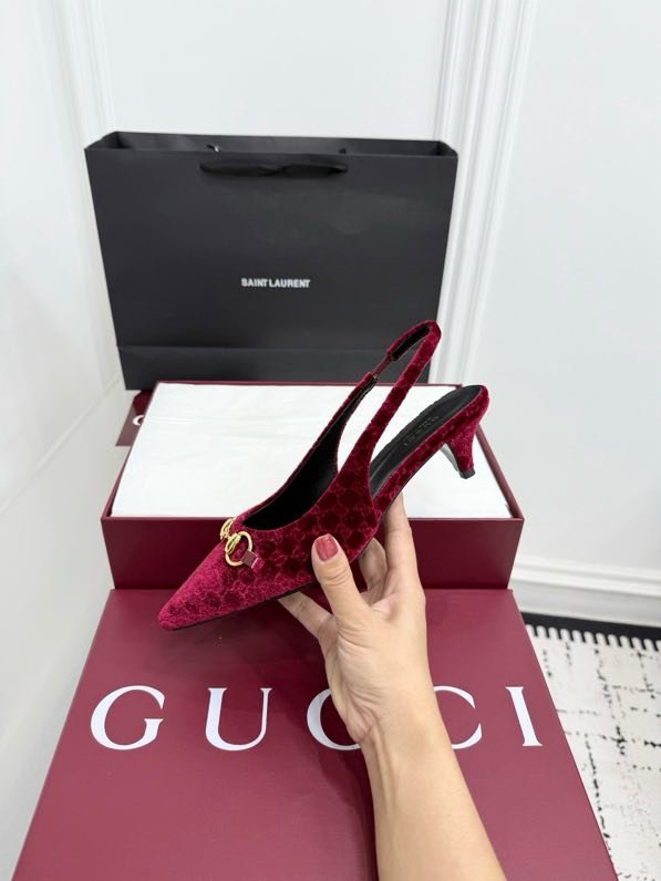 Босоножки Horsebit на каблуке с острым носком фото 7