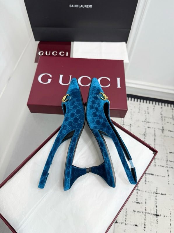 Босоножки Horsebit на каблуке с острым носком фото 7