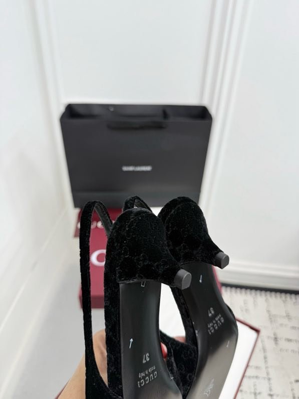 Босоножки Horsebit на каблуке с острым носком фото 8