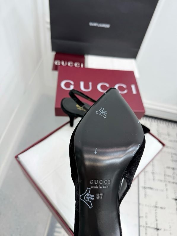 Босоножки Horsebit на каблуке с острым носком фото 9