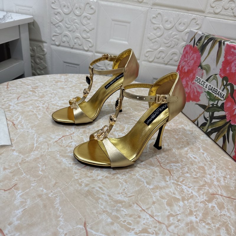 Sandals leather from strap