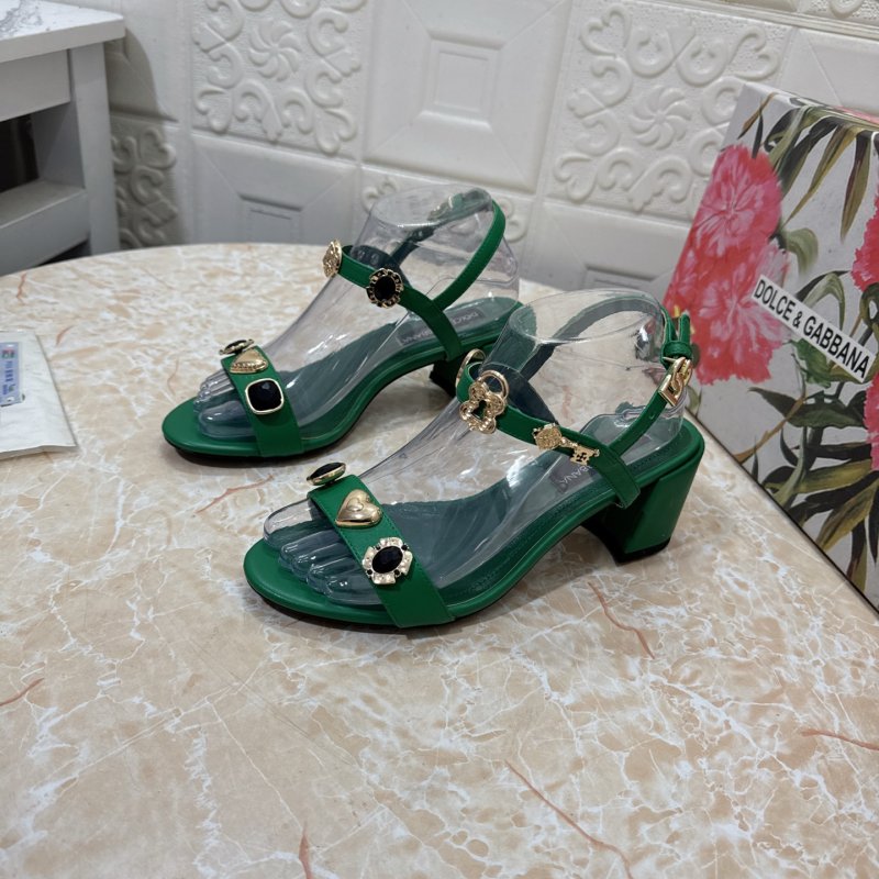 Sandals leather from strap