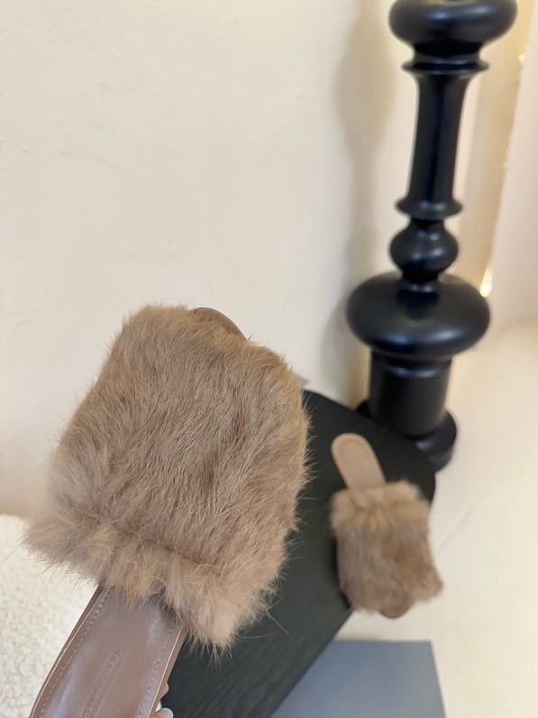 Sandals fur women's фото 6