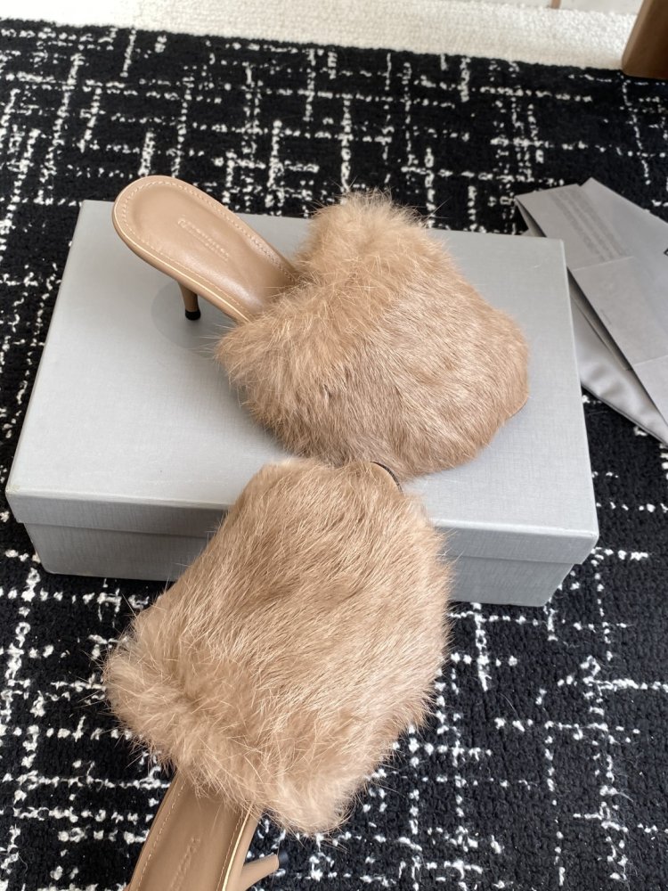 Sandals on fur фото 5