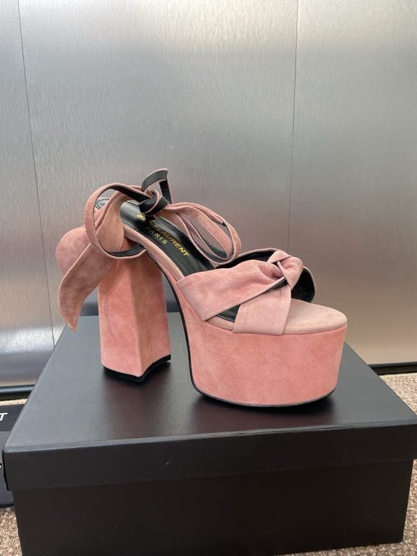 Sandals on platform from high heel фото 2