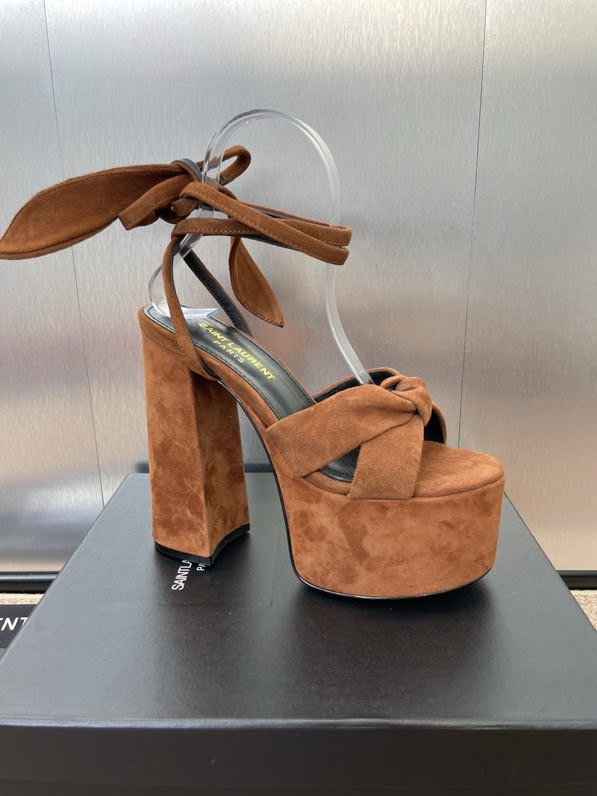 Sandals on platform from high heel фото 3