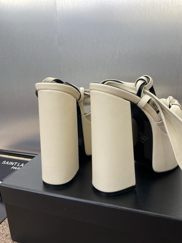 Sandals on platform from high heel фото 4