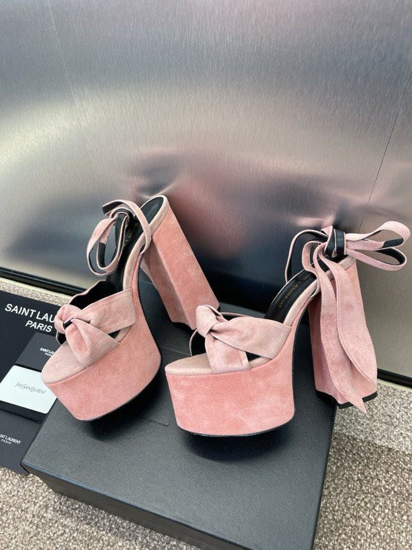 Sandals on platform from high heel фото 5