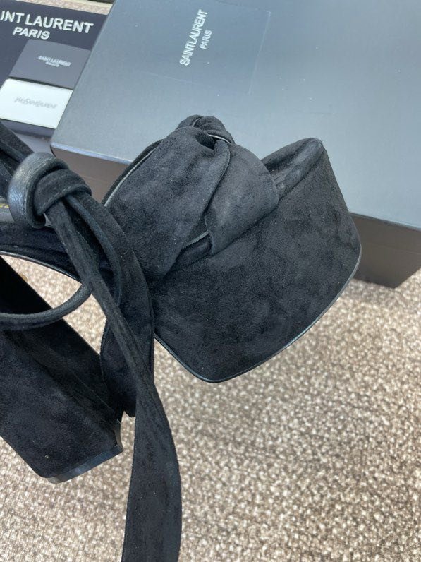 Sandals on platform from high heel фото 6