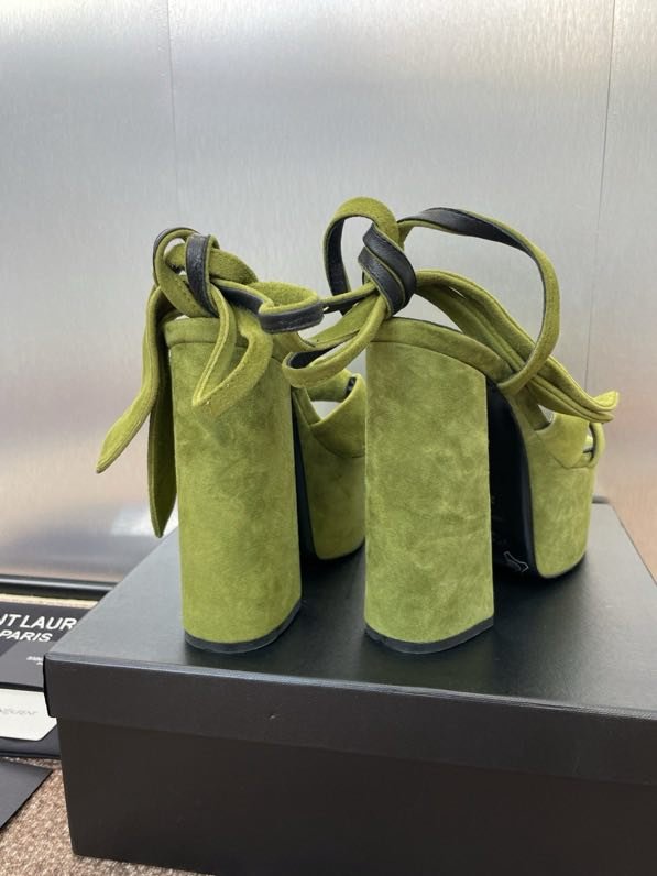 Sandals on platform from high heel фото 6