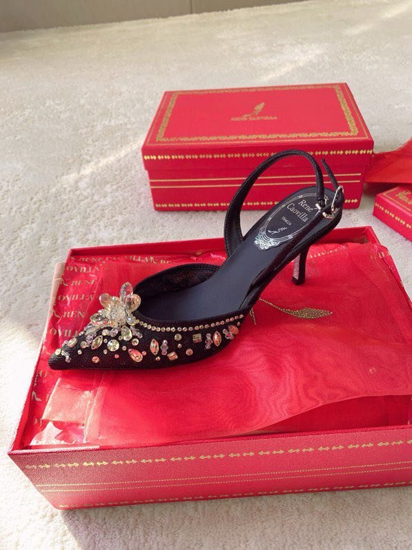 Босоножки на среднем каблуке фото 4