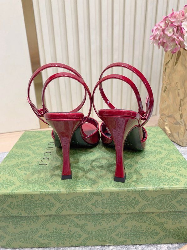 Босоножки на высоком каблуке Horsebit фото 2