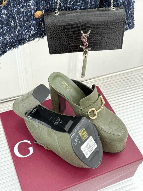 Босоножки на высоком каблуке Platform Horsebit фото 2