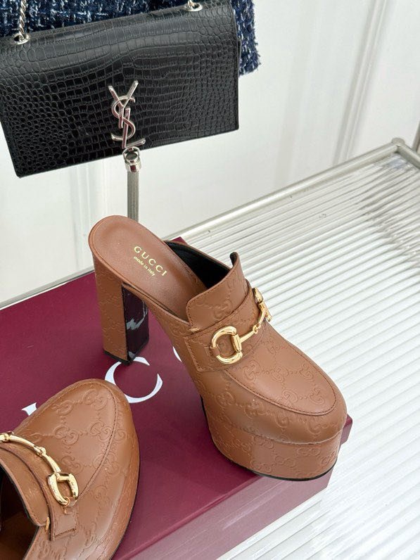 Босоножки на высоком каблуке Platform Horsebit фото 2