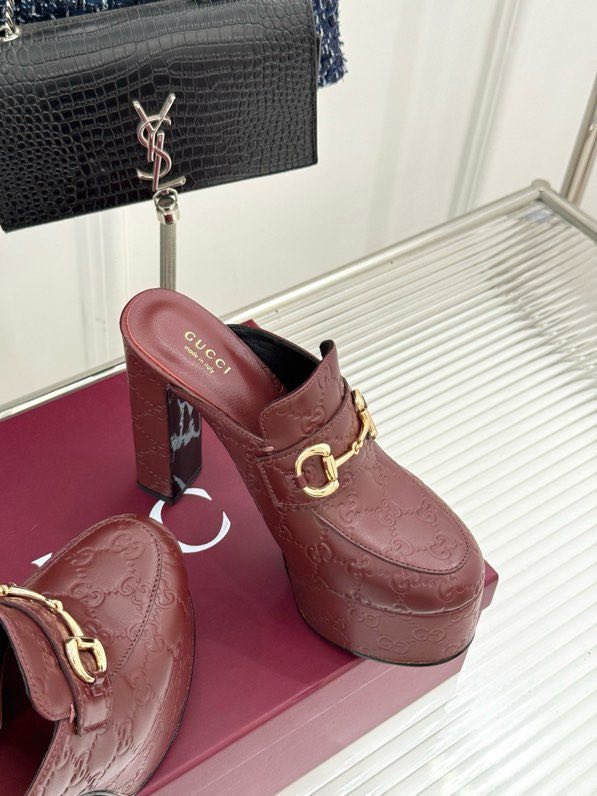 Босоножки на высоком каблуке Platform Horsebit фото 2