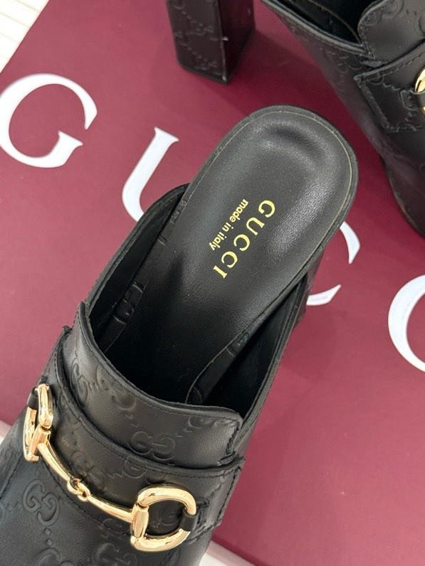 Босоножки на высоком каблуке Platform Horsebit фото 3