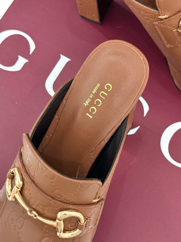 Босоножки на высоком каблуке Platform Horsebit фото 4