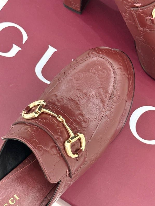 Босоножки на высоком каблуке Platform Horsebit фото 4