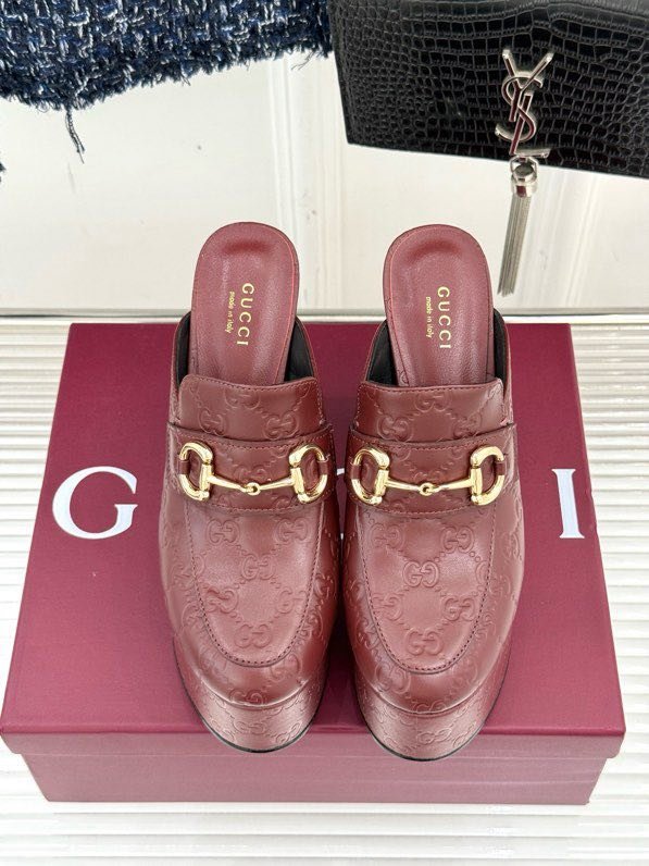 Босоножки на высоком каблуке Platform Horsebit фото 5