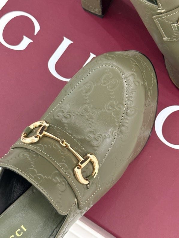 Босоножки на высоком каблуке Platform Horsebit фото 6