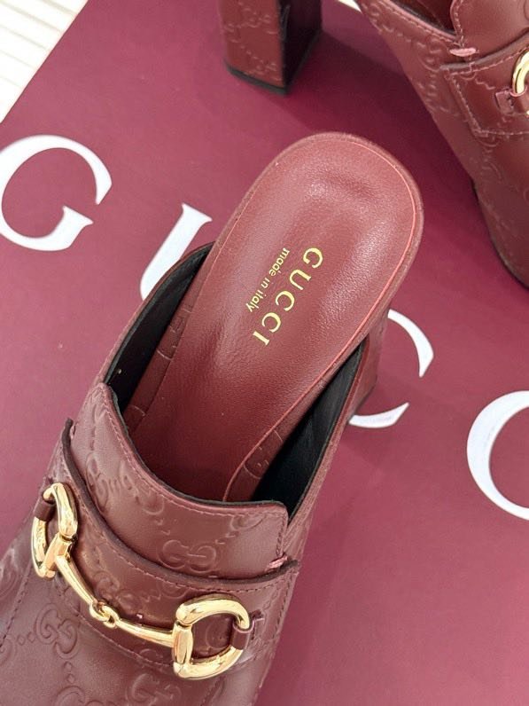 Босоножки на высоком каблуке Platform Horsebit фото 9