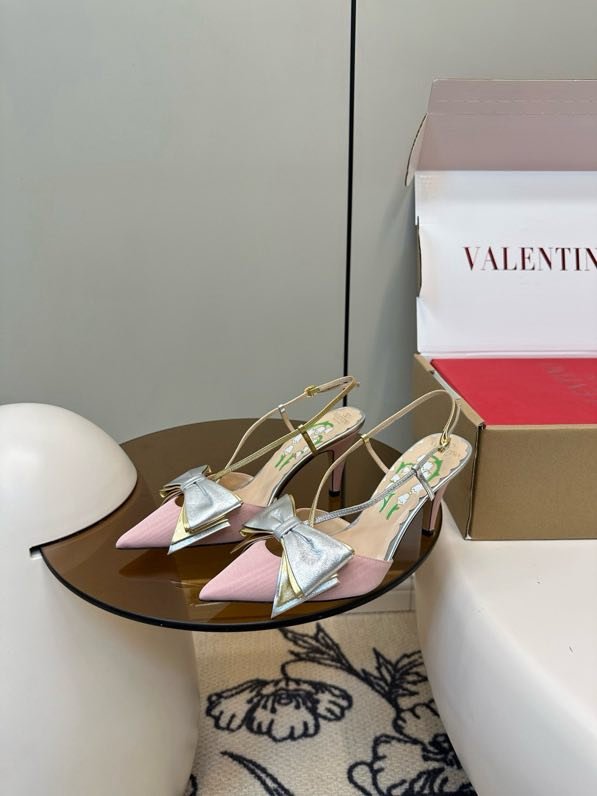 Босоніжки на високому підборах з бантом фото 6