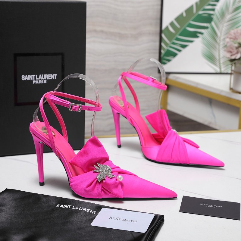 Sandals on high heel