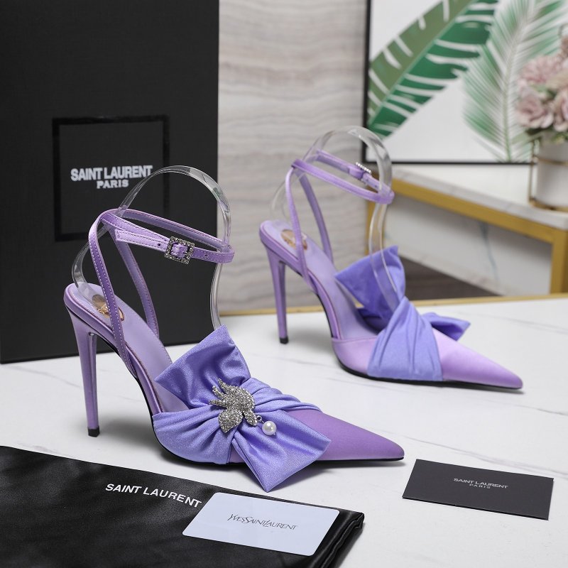 Sandals on high heel