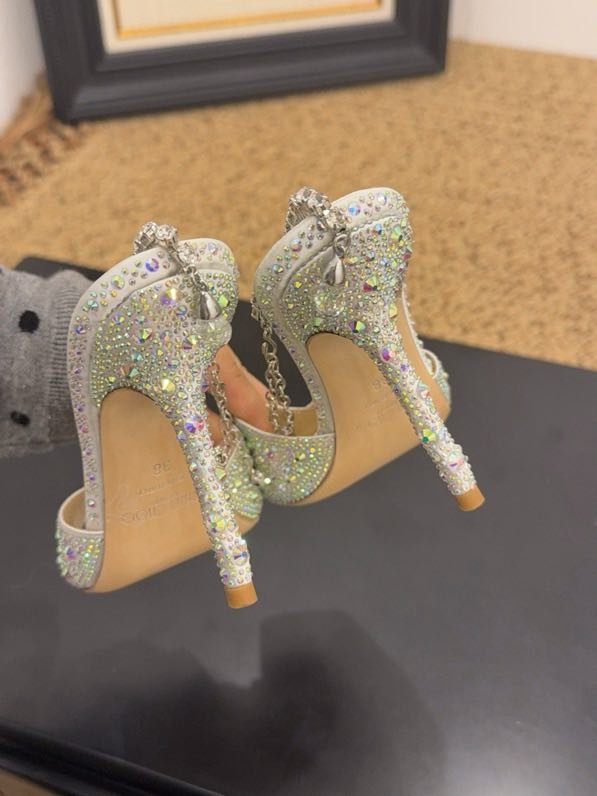 Босоножки на высоком каблуке фото 2