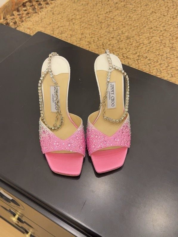 Босоножки на высоком каблуке фото 3