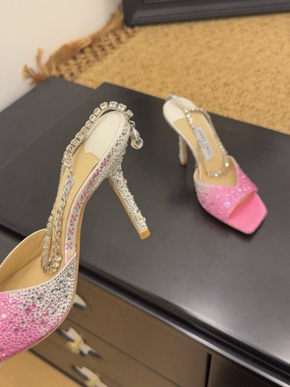 Босоножки на высоком каблуке фото 6