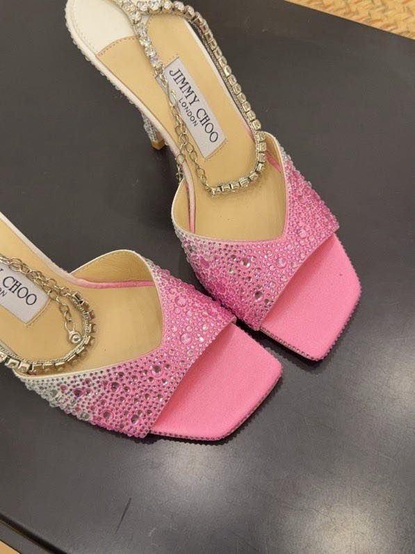 Босоножки на высоком каблуке фото 7