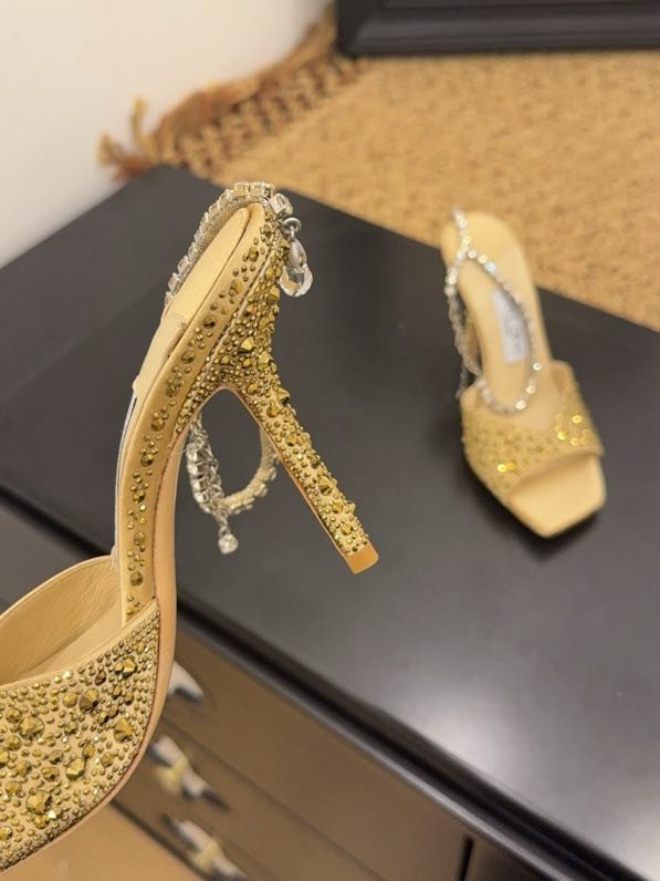 Босоножки на высоком каблуке фото 8