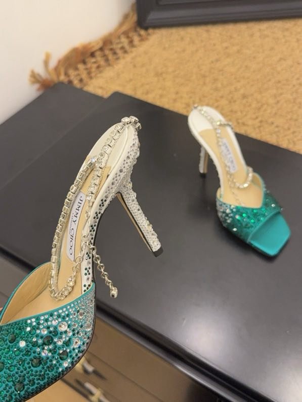 Босоножки на высоком каблуке фото 8