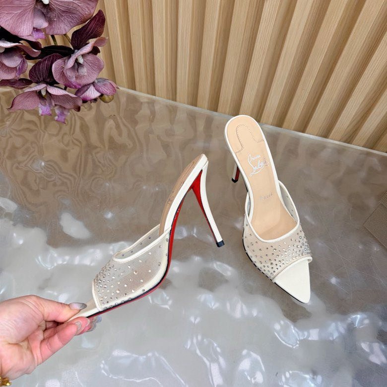 Босоножки на высоком каблуке фото 8