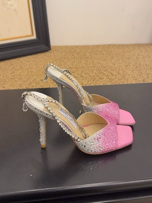 Босоножки на высоком каблуке фото 9