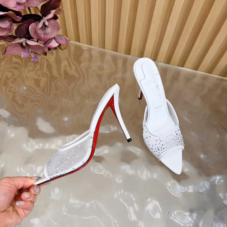 Босоножки на высоком каблуке фото 9