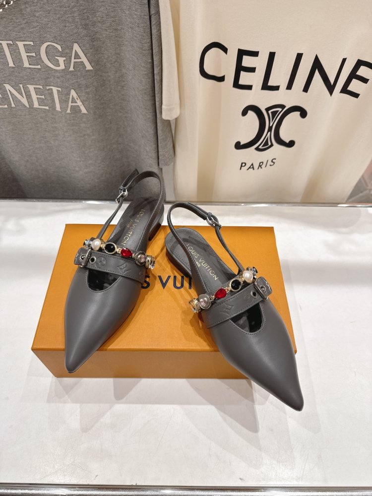 Босоножки женские с открытой пяткой с ремешком