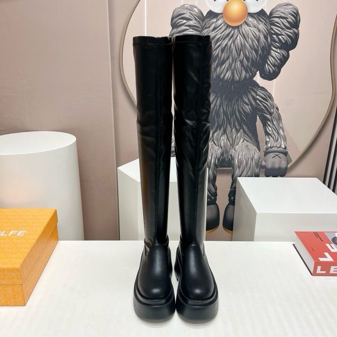 Hessian boots on platform фото 4