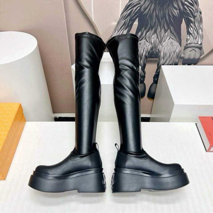 Hessian boots on platform фото 6