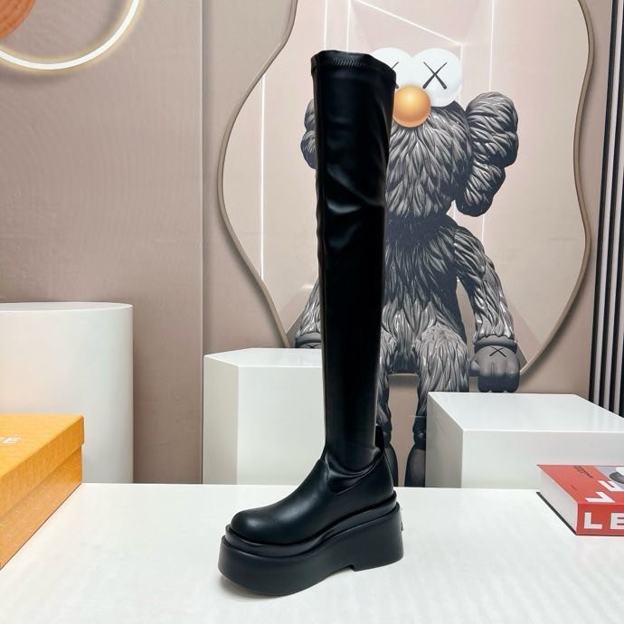 Hessian boots on platform фото 7