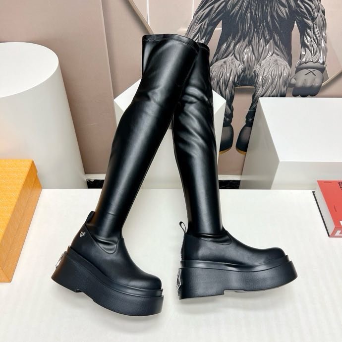 Hessian boots on platform фото 8