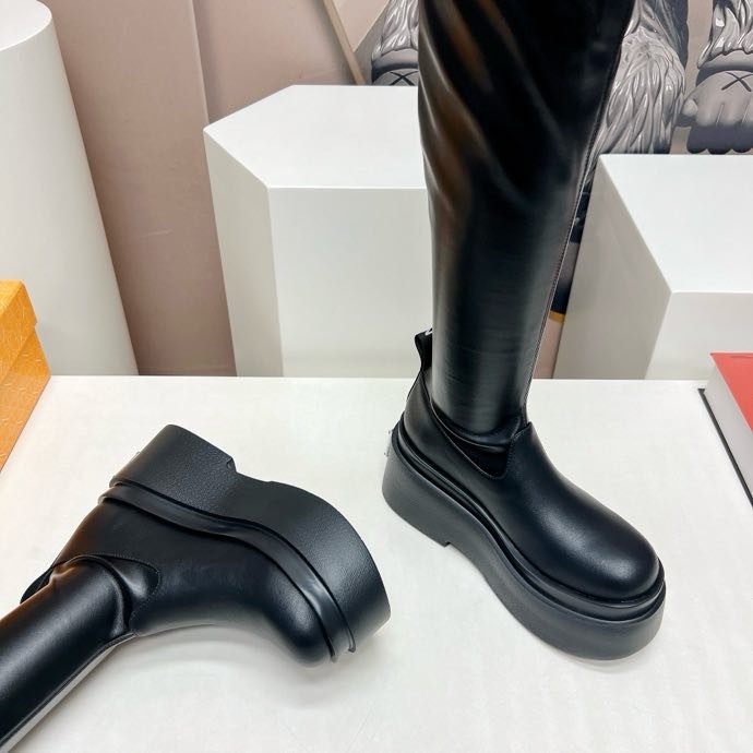 Hessian boots on platform фото 9