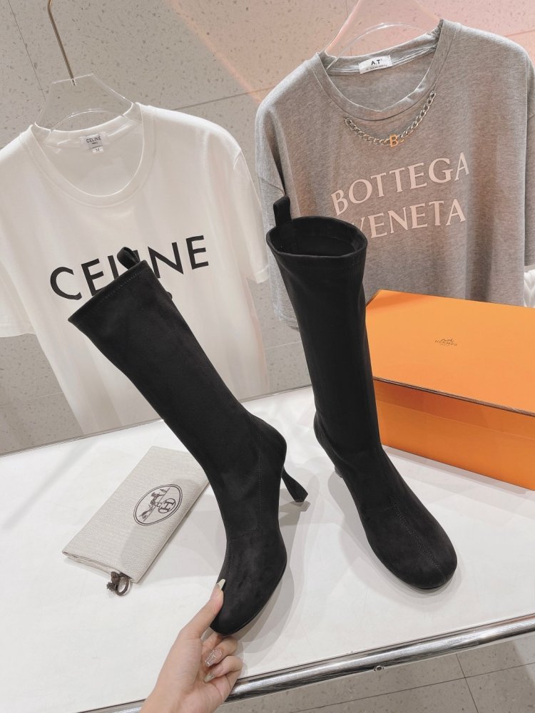 Ботфорти на високому підборах фото 3