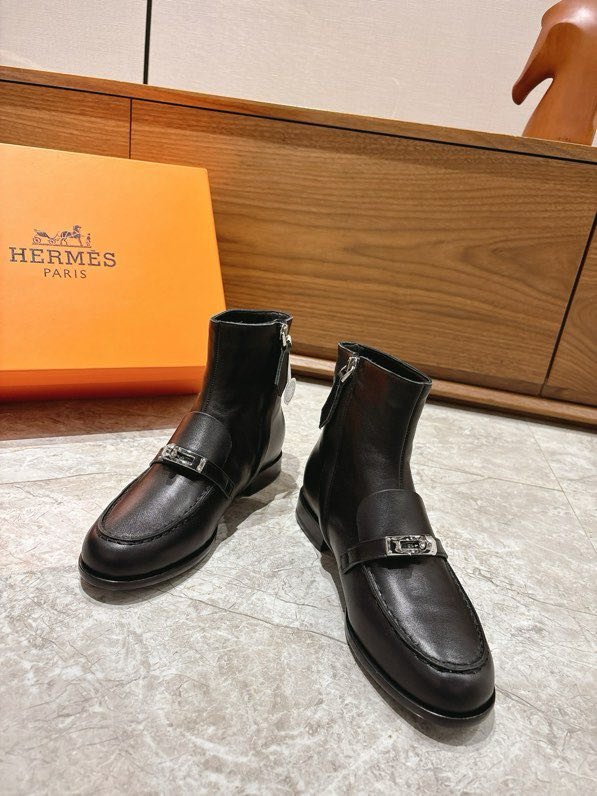 Ботильоны Kelly на плоской подошве с пряжкой фото 4