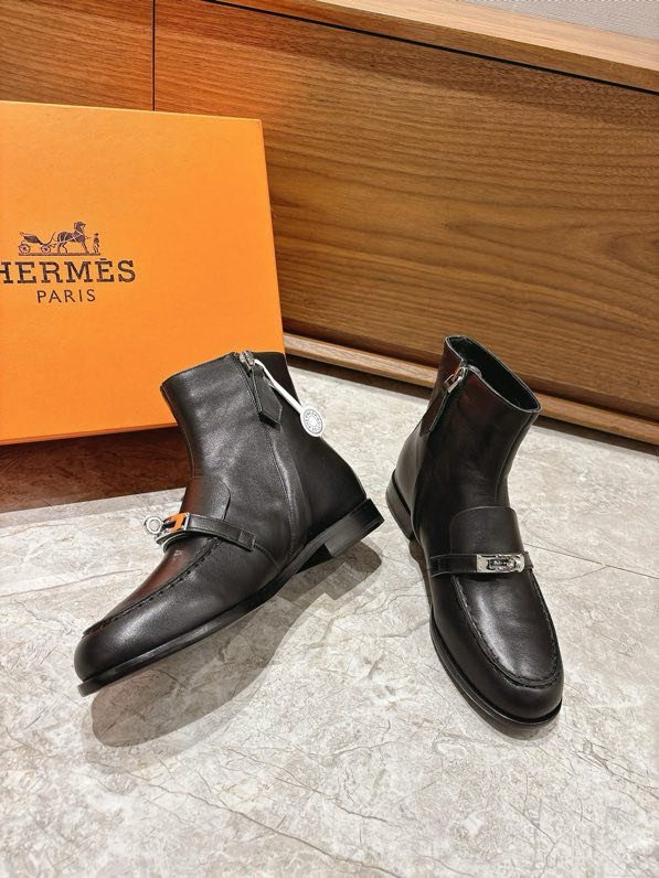 Ботильоны Kelly на плоской подошве с пряжкой фото 7