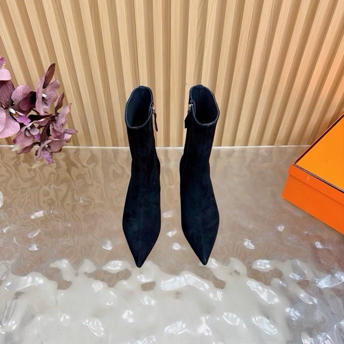 Ankle boots leather women's фото 3