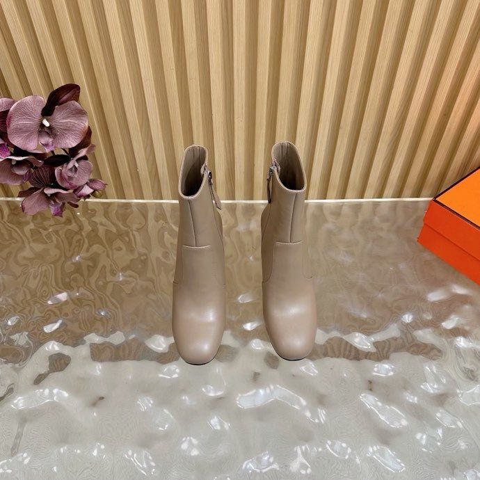 Ankle boots leather women's фото 3