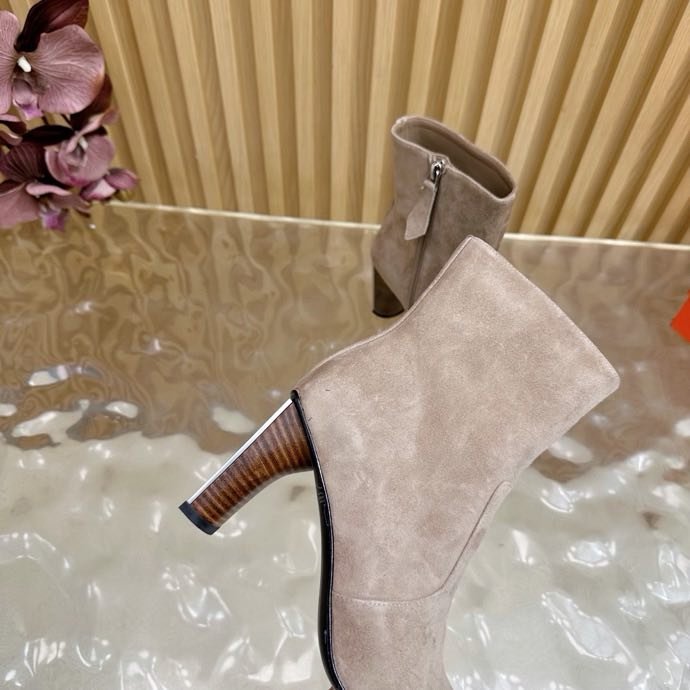 Ankle boots leather women's фото 3